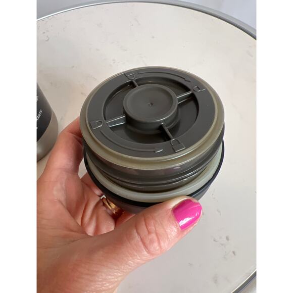 THERMOS INSULATED MUG HANDLE STAINLESS STEEL BLACK 18OZ HOT COLD NEW WITH LABEL - Picture 9 of 14